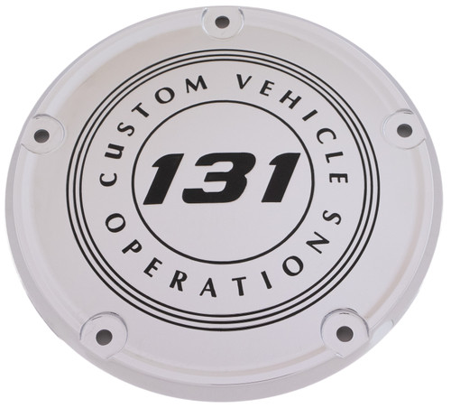 Custom Engraving 131-10-67 - 6   M8 Softail Derby Cover 131 Cvo Chrome Custom Engraving 131-10-67 - 6   M8 Softail Derby Cover 131 Cvo Chrome