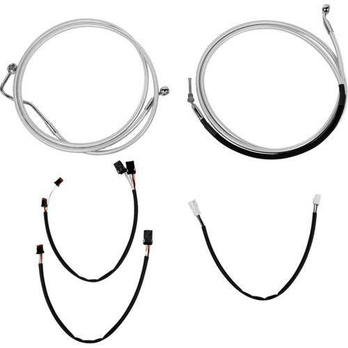 Magnum Shielding #387701 - Sterling Chromite II® Upper Handlebar Installation Kit - 12"-14" - '16 FLH