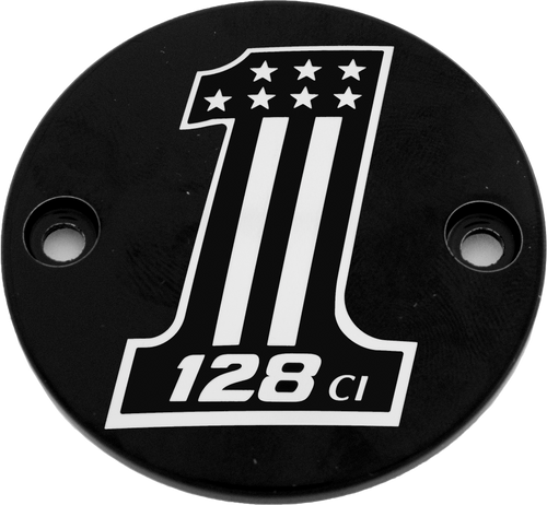 Custom Engraving 128-14-63BG - M8 Timer Cover 128 Black