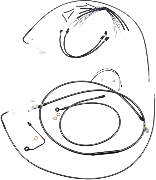 Control Cable Kit - Black Pearl