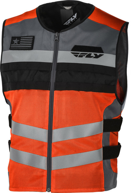 Fly Racing #6179 478-6002~3 - Fast-Pass Vest Neon Orange Sm/Md