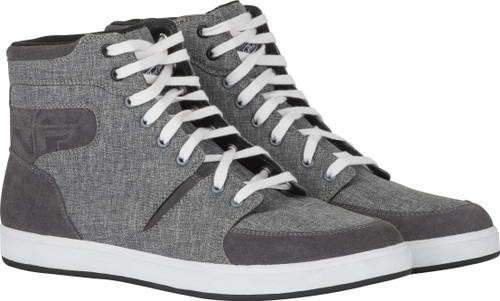 Fly Racing #6199 361-994~09 - M16 Textile Riding Shoes Grey Sz 09