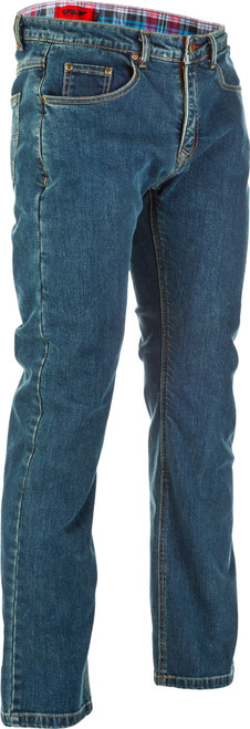 Fly Racing #6049 478-304~34TALL - Resistance Jeans Oxford Blue Sz 34 Tall