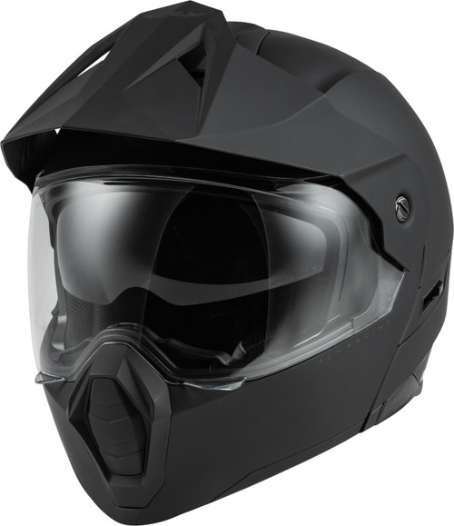 Fly Racing 73-8331LG - Odyssey Adventure Modular Helmet Matte Black Lg