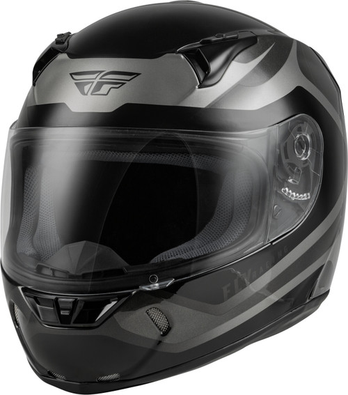 Fly Racing 73-8383M - Revolt Rush Helmet Grey/Black Md