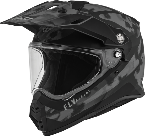 Fly Racing 73-7026M - Trekker Pulse Helmet Matte Grey/Black Camo Md