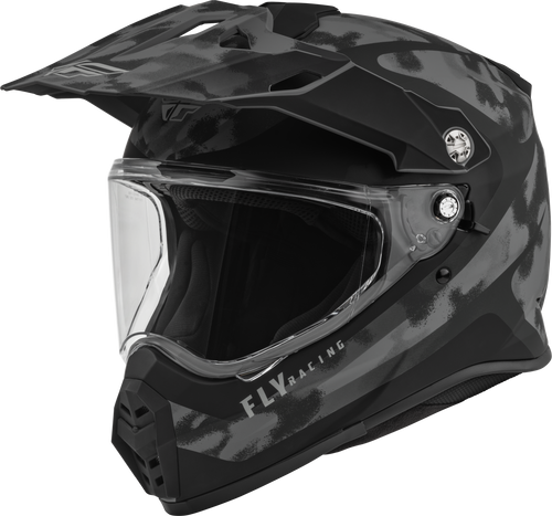 Fly Racing 73-7026S - Trekker Pulse Helmet Matte Grey/Black Camo Sm