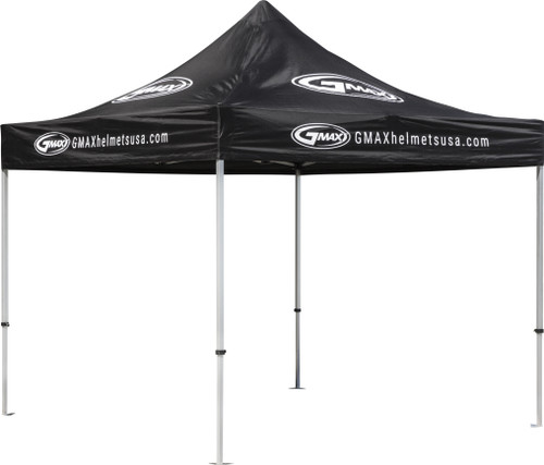 Gmax 72-9976 - Aluminum Canopy W/Gmax Top Black 10' X 10'