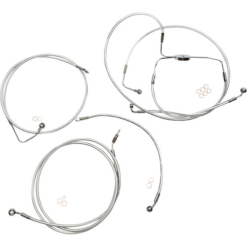 Magnum Shielding #387004 - Sterling Chromite II® Designer Handlebar Installation Kit - 10" - '08-'12 CVO/Screaming Eagle