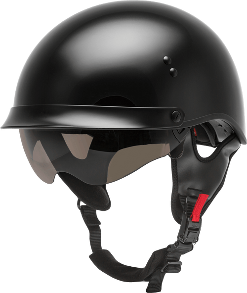 Gmax H9650028 - Hh-65 Half Helmet Full Dressed Black 2x