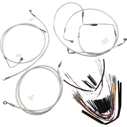 Magnum Shielding #387001 - Sterling Chromite II® Designer Handlebar Installation Kit - 12"-14" - '08-'12 CVO/Screaming Eagle
