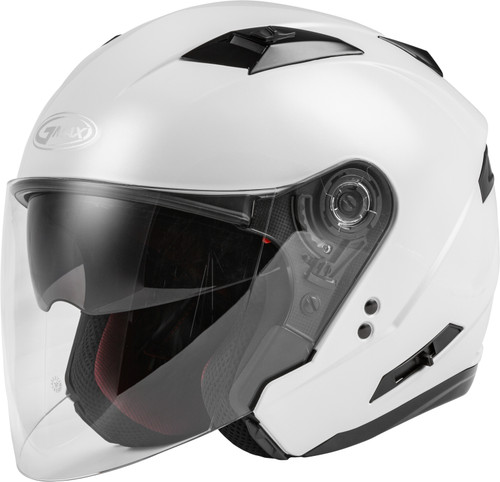 Gmax O1770083 - Of-77 Open-Face Helmet Pearl White Xs Gmax O1770083 - Of-77 Open-Face Helmet Pearl White Xs