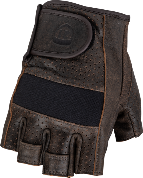 Highway 21 489-00422X - Half Jab Gloves Brown 2x