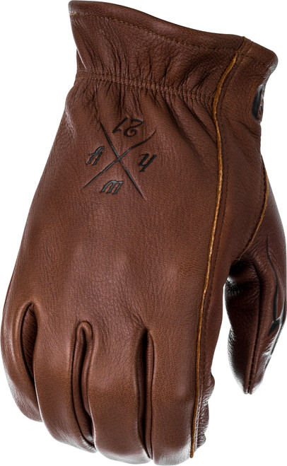Highway 21 489-0028XS - Louie Gloves Brown Xs