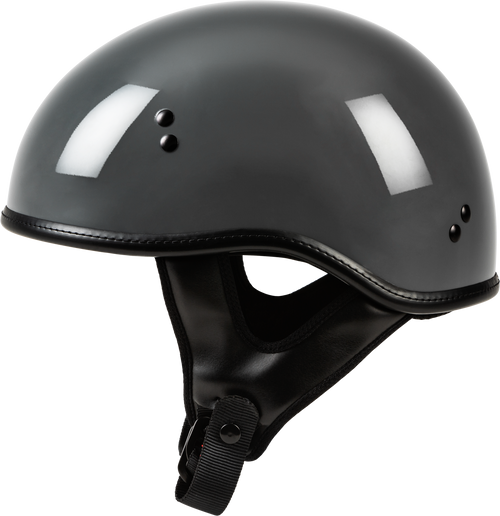 Highway 21 F77-1103X - .357 Solid Half Helmet Grey Xl Highway 21 F77-1103X - .357 Solid Half Helmet Grey Xl