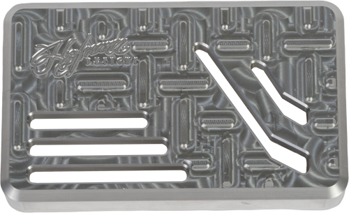 Hofmann Designs HDB-1010R - H/D Billet Brake Pedal Pad Raw Flt