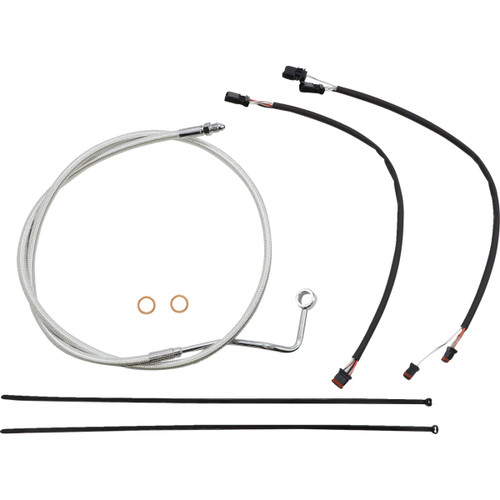 Magnum Shielding #387983 - Sterling Chromite II® Designer Handlebar Installation Kit - 18"-20" - '21-'23 FLTR