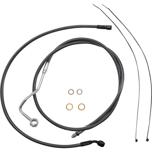 Magnum Shielding #4871002 - Black Pearl™ Designer Handlebar Installation Kit - 15"-17" - '21-'22 FLHR