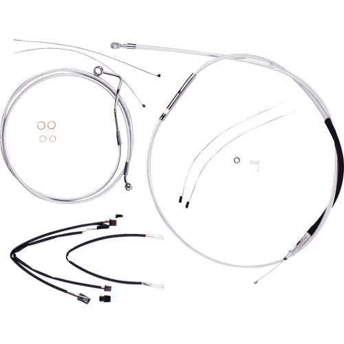 Magnum Shielding #387982 - Sterling Chromite II® Designer Handlebar Installation Kit - 15"-17" - '21-'23 FLTR