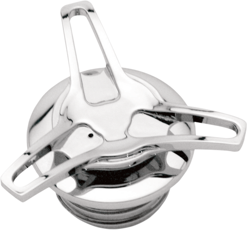 Spoke Gas Cap - Chrome