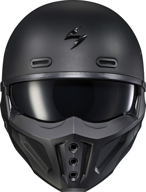 Scorpion Exo COX-0105 - Covert X Open-Face Helmet Matte Black Lg Scorpion Exo COX-0105 - Covert X Open-Face Helmet Matte Black Lg