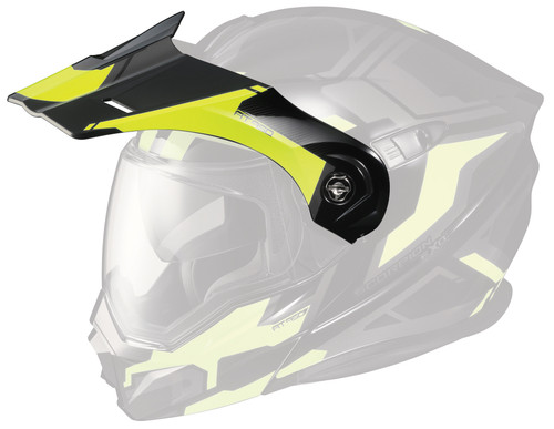 Scorpion Exo 52-533-93 - Exo-At950 Helmet Peak Visor Ellwood Hi-Vis Street
