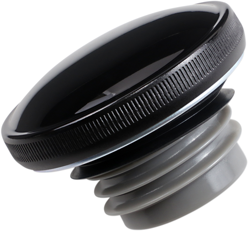 Vented Screw-In Gas Cap - Black