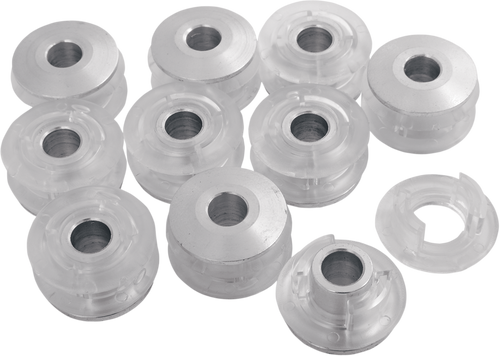 Tank Mounting Bushings and Inserts - Poly/Aluminum - 10 Pack