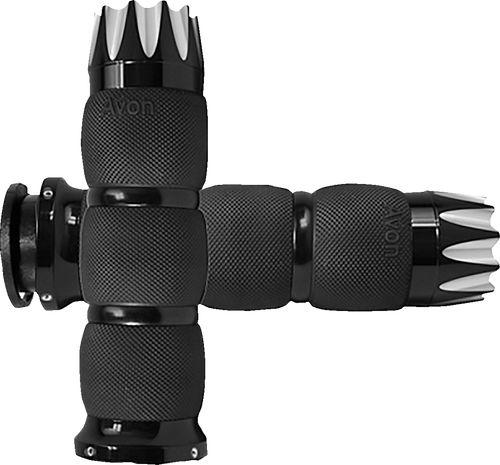 Avon Grip #IN-TO-AIR-90A-E - Excalibur Air Cushioned Grip - Indian - Black