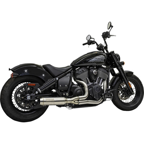 Bassani Xhaust #8H12SS - 2-into-1 Exhaust System - Stainless Steel