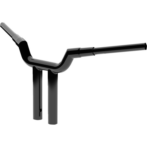 LA Choppers #LA-7344-12B - Valley T-Bar - 12" - Black