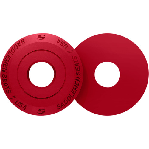 Saddlemen #14707RD - Fender Seat Washer - Red