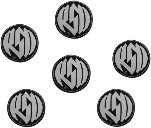 Roland Sands Designs [RSD] 0208-2071 - RSD Badge Stickers - 6 Pack