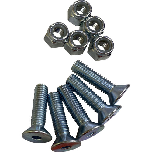 Drag Specialties - Hardware Kit - Brake Rotor - Socket-Head - with Nut - 3/8"-16