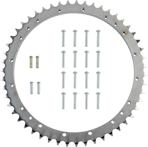 Drag Specialties Rear Wheel Sprocket - 51 Tooth - Big Twin - Zinc