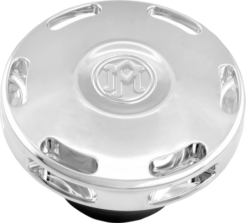 Performance Machine #0210-2071APX-CH - Fuel Cap - Apex - Chrome