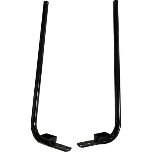 Drag Specialties - Saddlebag Support Brackets - Black - FL '97-'08