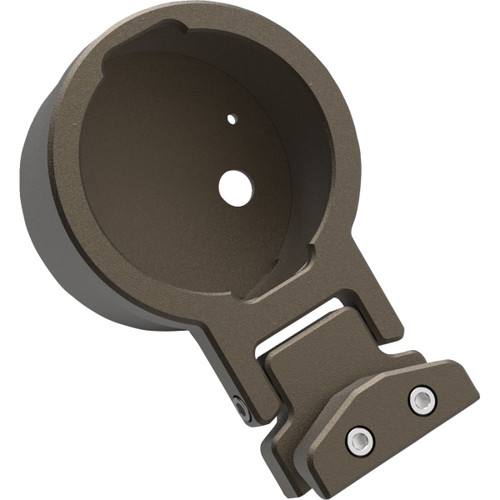 LA Choppers #LA-7397-01Z - Gauge Mount - Single - Bronze - Dyna
