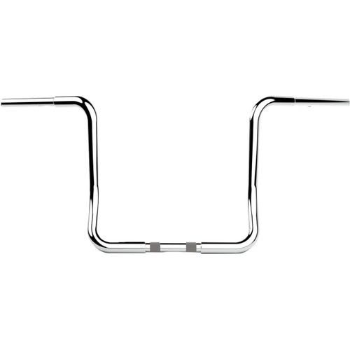 LA Choppers #LA-7325-14C - Handlebar - Twin Round - 14" - Chrome