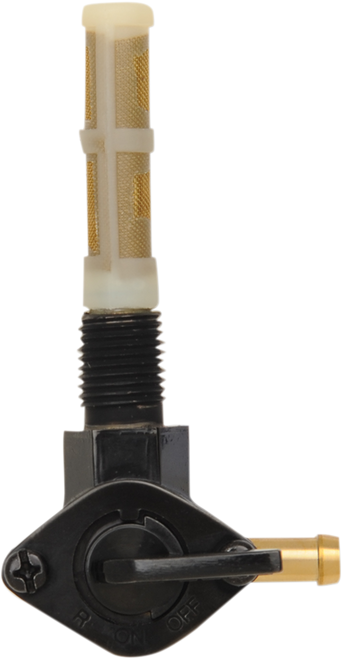 90 Degree Petcock - Black - 1/4" NPT