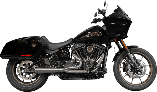 Trask #TM-5053 - 2-into-1 Assault Exhaust System - Natural - with Bags