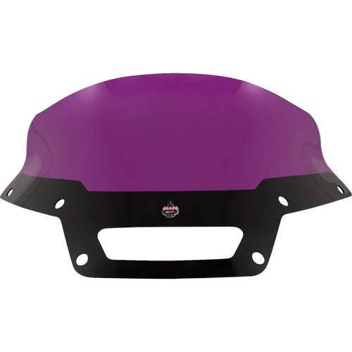 Klock Werks #KWW-02-0627 - Kolor Flare™ Sport Windshield - 6" - Purple - '22-'25 FXLRST