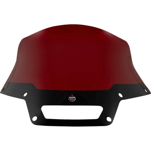 Klock Werks #KWW-02-0629 - Kolor Flare® Windshield - 8" - Red - '22-'25 FXLRST