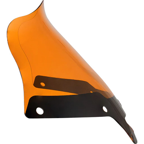 Klock Werks #KWW-02-0630 - Kolor Flare® Windshield - 8" - Orange - '22-'25 FXLRST