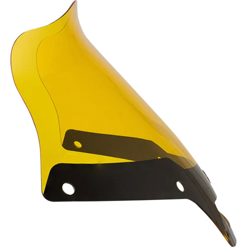 Klock Werks #KWW-02-0631 - Kolor Flare® Windshield - 8" - Yellow - '22-'25 FXLRST