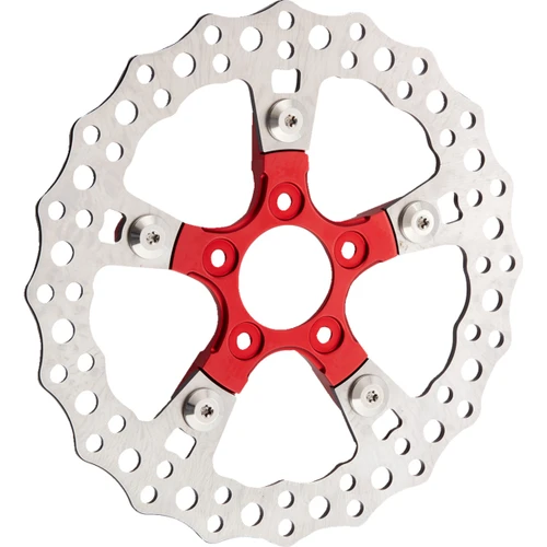 Arlen Ness #33-106 - Rotor Mount - Ness Wheel - Red