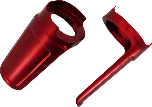 Arlen Ness #120-021 - Method Fork Guard Cover - Red