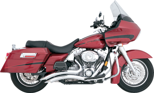 Vance & Hines #26082 - 2-into-2 Big Radius Exhaust System - Chrome