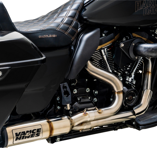 Vance & Hines #60023 - Hi-Output RR Heat Shield Kit - Brushed - Stainless Steel