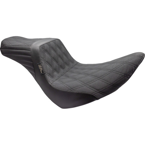 LE Pera #LYR-580DDGP - Tailwhip Seat - Double Diamond w/ Grip Tape - Black - FL/FX '18-'23